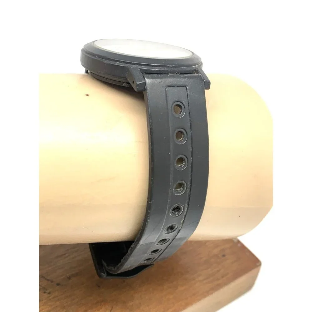 Swiss Military SAK Unisex Watch 092.8307 Swiss Quartz Black Rubber Strap 35mm